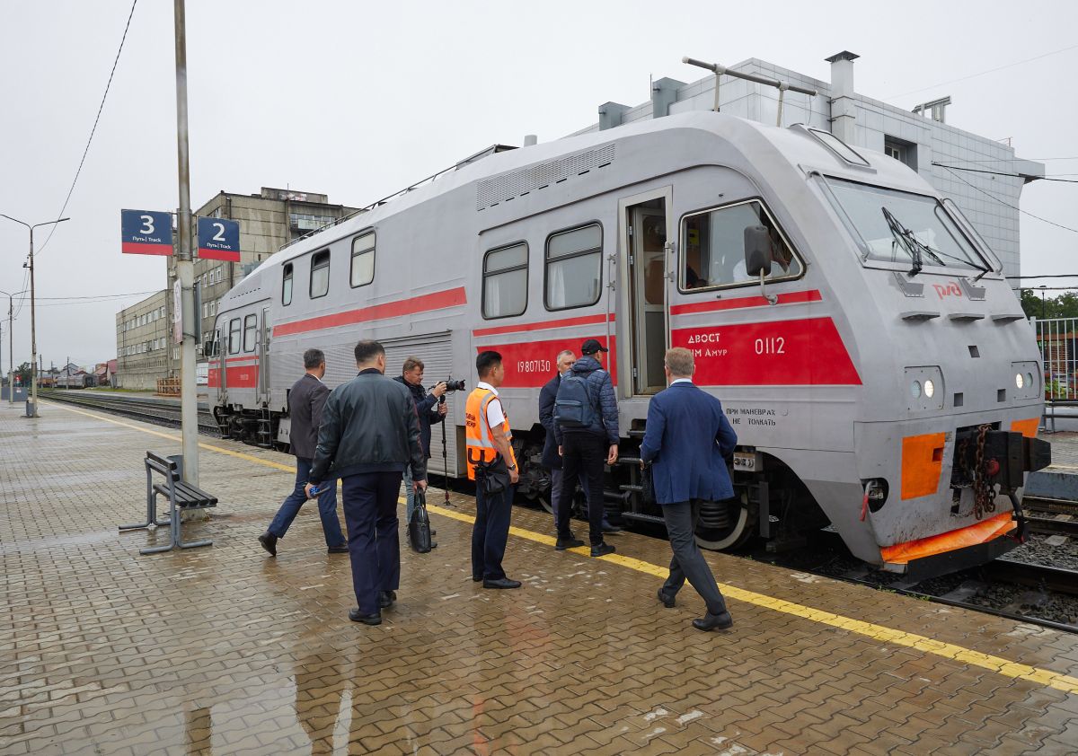 В Южно-Сахалинске запустили еще три маршрута городского железнодорожного  транспорта